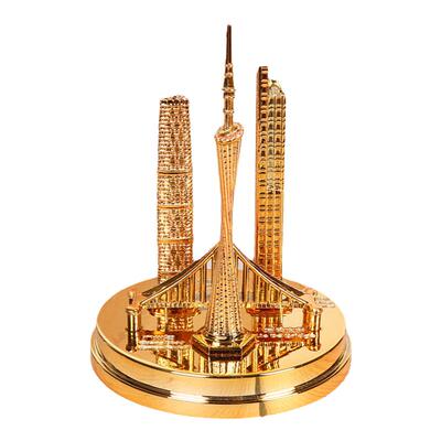 广州塔小蛮腰标志建筑东塔模型