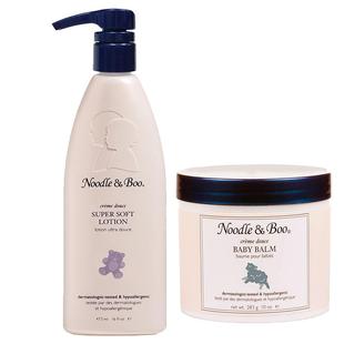 美国Noodle & Boo婴儿保湿乳液面霜儿童润肤乳身体乳组补水滋润