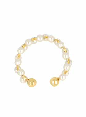 OSEWAYA日式珍珠开口食指戒