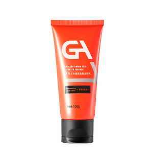 GA男士果酸洗面奶氨基酸表活祛痘控油亲和不紧绷深层洁面乳护肤品
