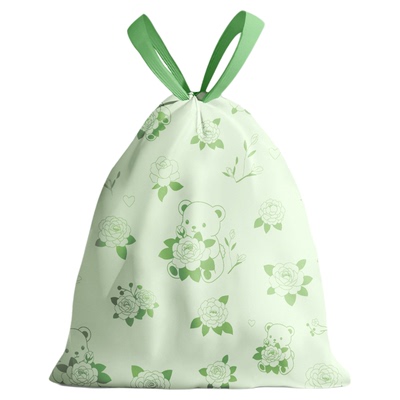 特厚免撕抽绳垃圾袋厨房宿舍加大