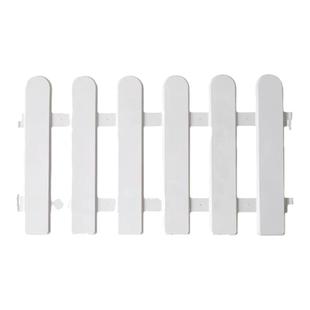 塑料栅栏pvc围栏户外室内隔断白色庭院篱笆护栏室外花园栅栏围栏