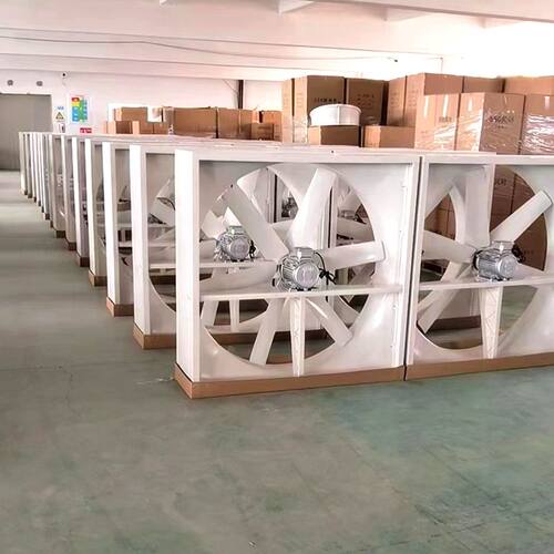 新款玻璃钢方型风机 1380型工业排风扇 厂房温室养殖场玻璃钢风机