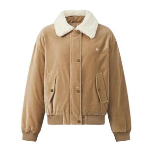 【90鸭绒】GOLDEN BEAR/金熊 冬季新款女装梭织羽绒服