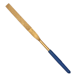 信工金刚石锉刀镀钛金刚砂锉刀套装金属什锦平扁圆三角搓刀10支装