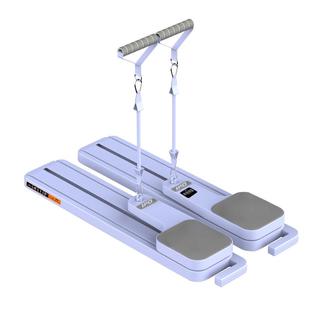 IPO多功能普拉提健腹板健腹轮自动回弹瘦腿神器腹肌健身板滑雪机