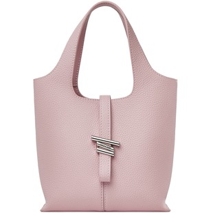 fiedlesissi/菲德茜茜风铃包菜篮子包真皮手提包女高级斜挎水桶包