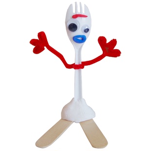 叉叉玩具总动员手工DIY玩具TOYSTORY益智材料包刀刀FORKY反斗奇兵