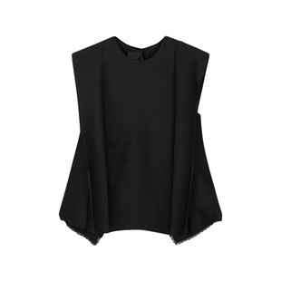 【早春上新】JNBY/江南布衣25春衬衫无袖圆领直筒5P3212620