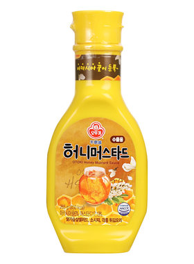 韩国进口不倒翁芥末酱蜂蜜炸鸡酱