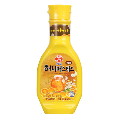 韩国进口不倒翁芥末酱蜂蜜炸鸡酱