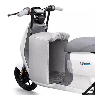 电动车加厚护腿前挡风摩托车腿部神器护膝踏板冬季小号冬天挡风被