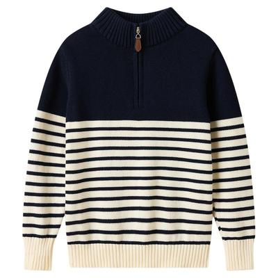 红豆儿童纯棉毛衣男童中大童