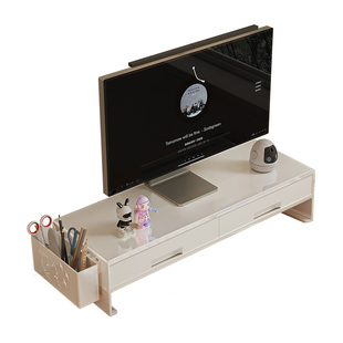 铁艺电脑增高架桌面置物架显示器支架散热底座宿舍台式托架整理架