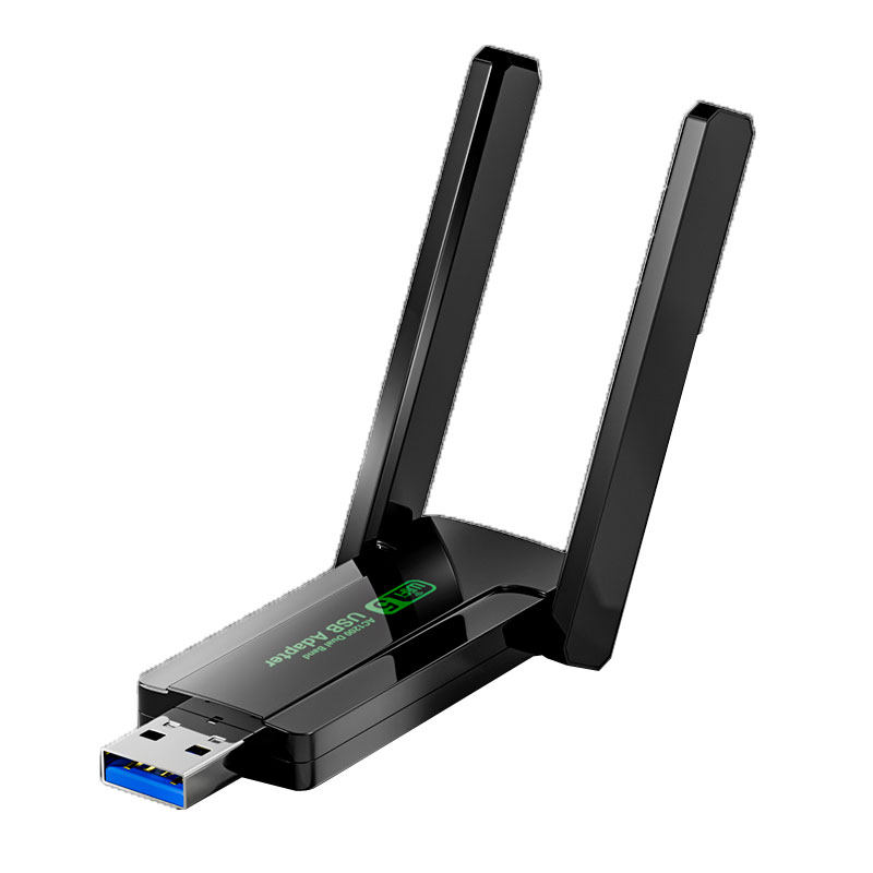 usb̨ʽ����������1300Mǧ��5G˫Ƶ������wifi����������ʼǱ����Ը��������źŷ�������ǿ��wifi6��������