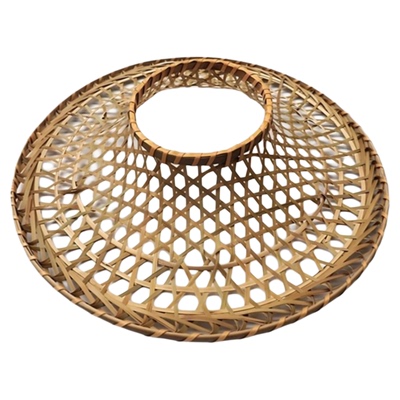 我们的田野舞蹈道具手工竹编