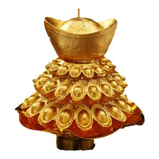 聚财元宝塔金元宝蜡烛莲花灯荷花酥油灯生日过节点灯大中小号