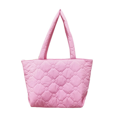 HURIDOM小众太空棉大容量托特包