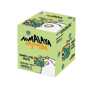 大马碧富牌薄荷咸柠檬味糖果清凉糖himalaya青柠檬蜜给力VC薄荷糖
