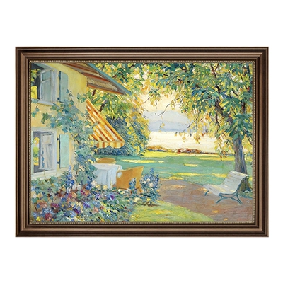 法蒂雅餐厅油画莫奈手绘