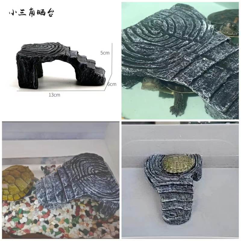 厂家树脂乌龟晒台爬台台龟仿台躲避龟树脂晒背屋台树桩造景石晒