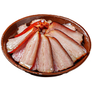 巴尔自贡井盐腊肉五花瘦切片四川特产年货