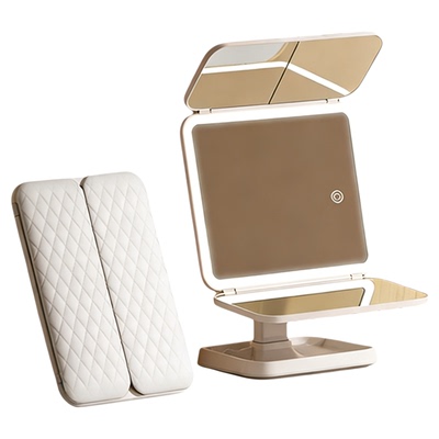 强烈推荐！带灯化妆镜太好使了