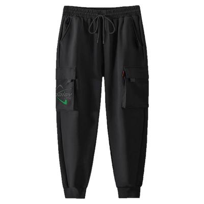 大码长裤束脚宽松工装休闲裤