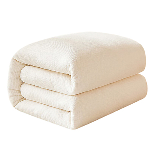 大漠叔叔大自然新疆棉花被冬被加厚保暖鱼鳞网软包边四季棉絮全棉