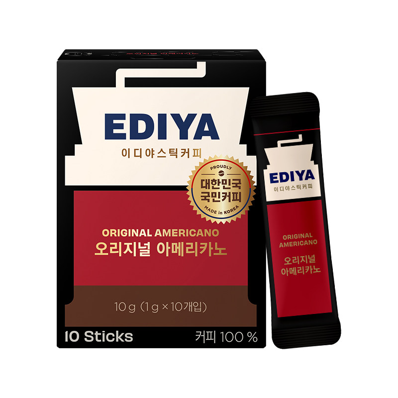 EDIYA进口原味美式10条