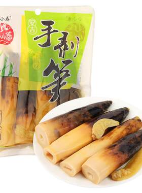 老奶奶手剥笋网红零食小小春泡椒