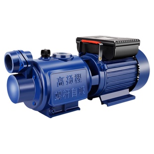 三相螺杆泵1.5寸高扬程大流量增压380V不锈钢自吸泵220V无塔供水