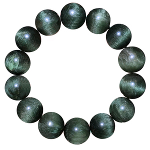 绿发晶手链朔冉天然猫眼