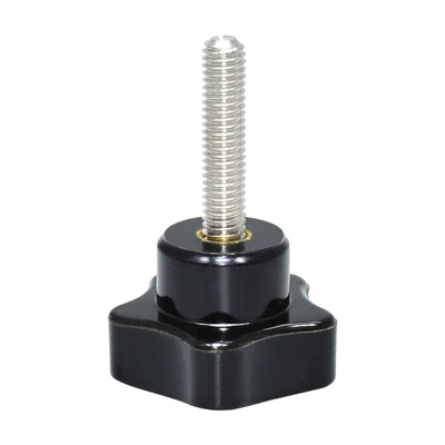 塑料手柄五星螺丝把手螺栓螺柱