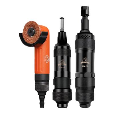 台湾狮威富士款气动角磨机2寸打磨机3/6mm风动刻磨机抛光手动砂轮