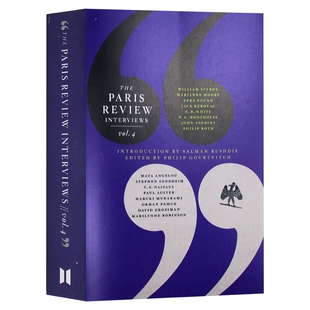 巴黎评论作家访谈4 英文原版 The Paris Review Interviews 4 文学批评 英文版 进口原版英语书籍