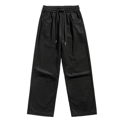 长裤莱塞尔天丝美式休闲裤直筒