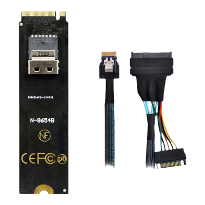 转接SFF8654转SFF8639数据线