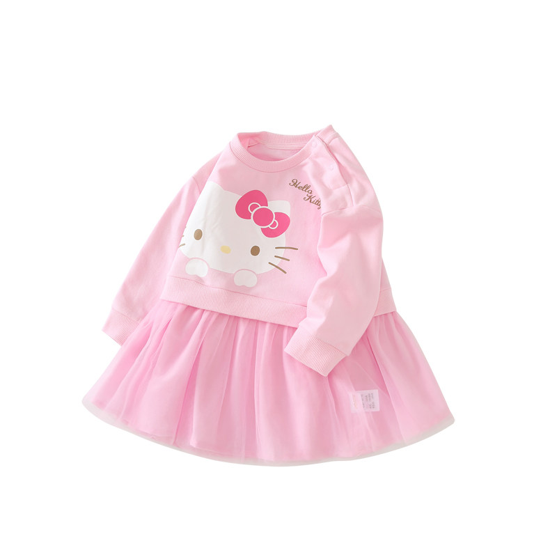 HelloKitty2024秋季童装衣服公主