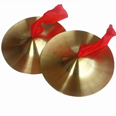 加厚款儿童黄铜铜镲锣鼓镲奥尔夫