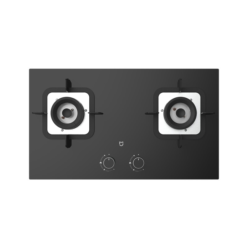 小米米家燃气灶5200WS2天然气液化气灶台式家用炉具4.8kw定时双灶