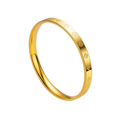 四叶草女士手镯女士久不掉色时尚