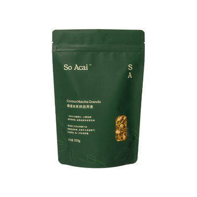 SoAcai椰香抹茶烘焙燕麦浓郁茶香