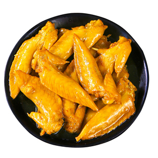 王小焗盐焗鸡翼尖正宗广东客家特产熟食卤味鸡翅尖休闲小零食即食
