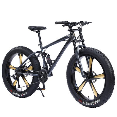 凤凰速降软尾大粗轮山地自行车