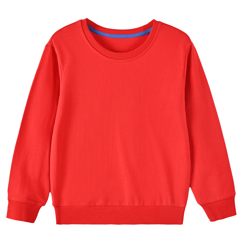 男童2女童3校服4白桔红黄蓝色5儿童6宝宝7外套8岁9纯棉10卫衣春秋