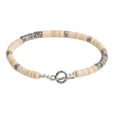 RONINMADE925银男女情侣手链