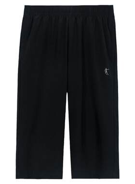 男薄款短裤乔丹七分裤速干跑步