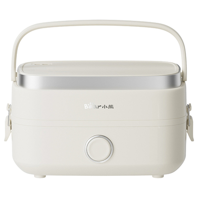 小熊电加热饭盒保温蒸煮可插电