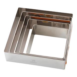 三能烘焙模具四方圈4 6 8 10 12 14寸正方形加高慕斯圈蛋糕切模